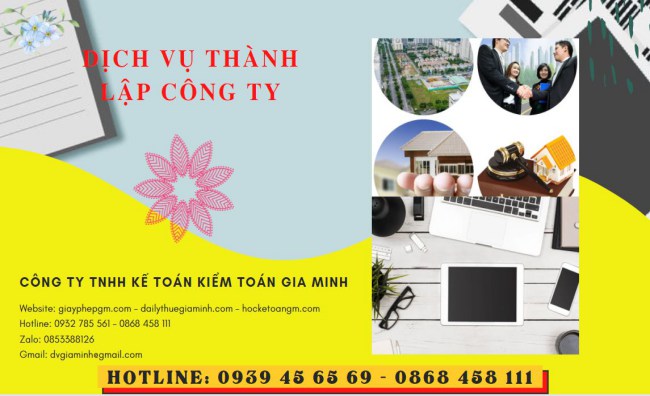 Thủ tục thành lập công ty spa trọn gói tại Bình Phước