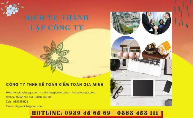Thủ tục thành lập công ty spa trọn gói tại Hòa Bình