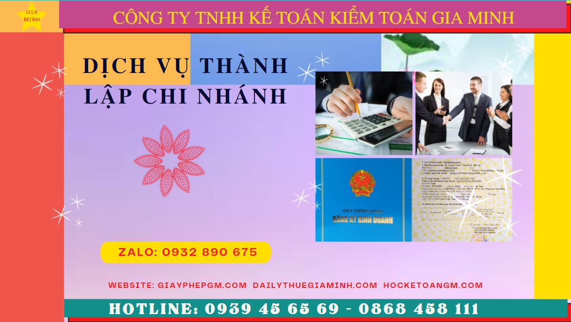 Dịch vụ thành lập chi nhánh công ty tại bắc giang 4 Tư vấn thành lập chi nhánh công ty tại Bắc Giang