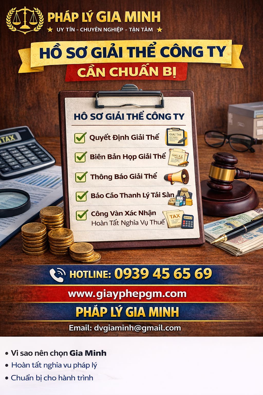 Hồ sơ giải thể doanh nghiệp tại Hòa Bình cần chuẩn bị đầy đủ theo quy định

