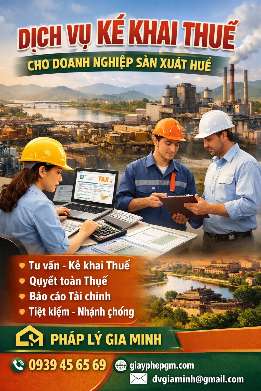 Hỗ trợ kê khai thuế cá nhân kinh doanh tại Huế