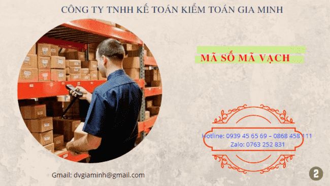 Hướng dẫn thủ tục đăng ký mã số mã vạch 6 Thủ tục đăng ký mã số mã vạch sản phẩm của doanh nghiệp