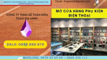 Hướng dẫn thủ tục mở cửa hàng kinh doanh phụ kiện điện thoại 16 Hồ sơ đăng ký kinh doanh cửa hàng phụ kiện điện thoại