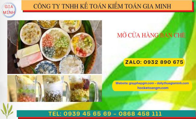 MỞ QUÁN CHÈ THÀNH CÔNG THEO QUY ĐỊNH PHÁP LUẬT 4 Mở cửa hàng bán chè cần những thủ tục gì