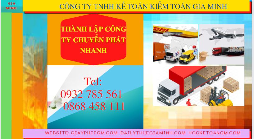 THÀNH LẬP CÔNG TY CHUYỂN PHÁT NHANH TẠI QUẬN NAM TƯ LIÊM - HÀ NỘI 4 kinh nghiệm thành lập công ty chuyển phát nhanh tại Quận Nam Từ Liêm - Hà Nội