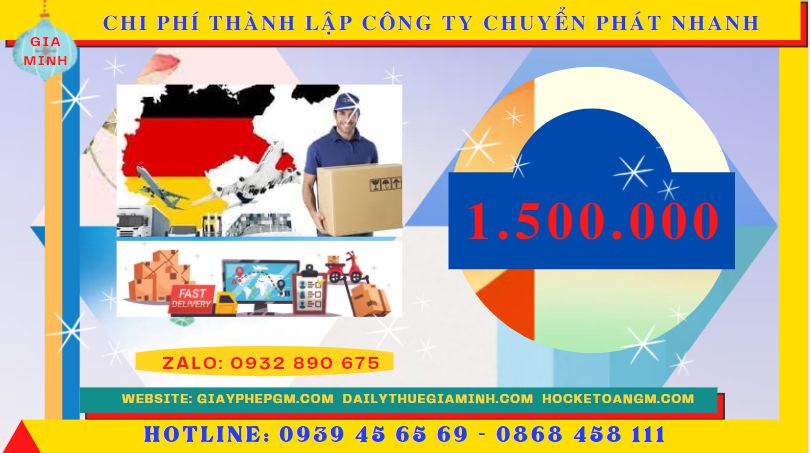 chi phí thành lập công ty chuyển phát nhanh trọn gói tại Quận Đống Đa - Hà Nội