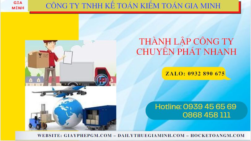 kinh nghiệm thành lập công ty chuyển phát nhanh tại Quận Đống Đa - Hà Nội