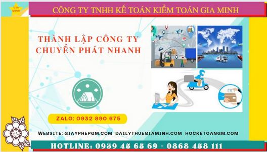Kinh nghiệm thành lập công ty chuyển phát nhanh tại Quận Hai Bà Trưng - Hà Nội