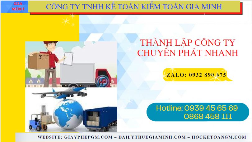 Kinh nghiệm thành lập công ty chuyển phát nhanh tại Quận Tây Hồ - Hà Nội