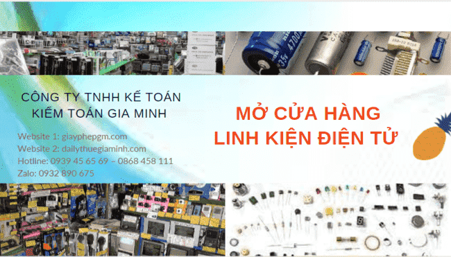 Tư vấn mở cửa hàng bán linh kiện điện tử tại Huyện Đan Phượng - Hà Nội