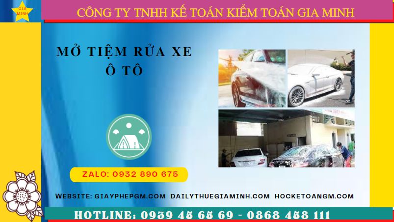 MỞ TIỆM RỬA XE Ô TÔ TẠI QUẬN HOÀNG MAI - HÀ NỘI 6 Mở tiệm rửa xe ô tô cần những gì tại Quận Hoàng Mai - Hà Nội