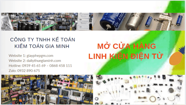 MỞ CỬA HÀNG BÁN LINH KIỆN ĐIỆN TỬ TẠI HUYỆN MÊ LINH - HÀ NỘI 6 Tư vấn mở cửa hàng bán linh kiện điện tử tại Huyện Mê Linh - Hà Nội