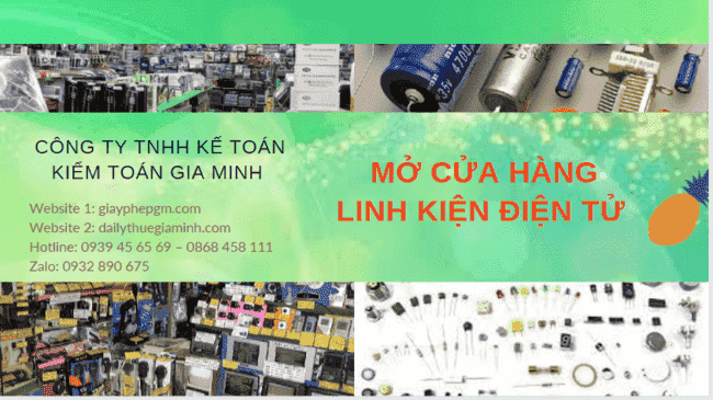 MỞ CỬA HÀNG BÁN LINH KIỆN ĐIỆN TỬ TẠI HUYỆN ỨNG HÒA - HÀ NỘI 6 Tư vấn mở cửa hàng bán linh kiện điện tử tại Huyện Ứng Hòa - Hà Nội