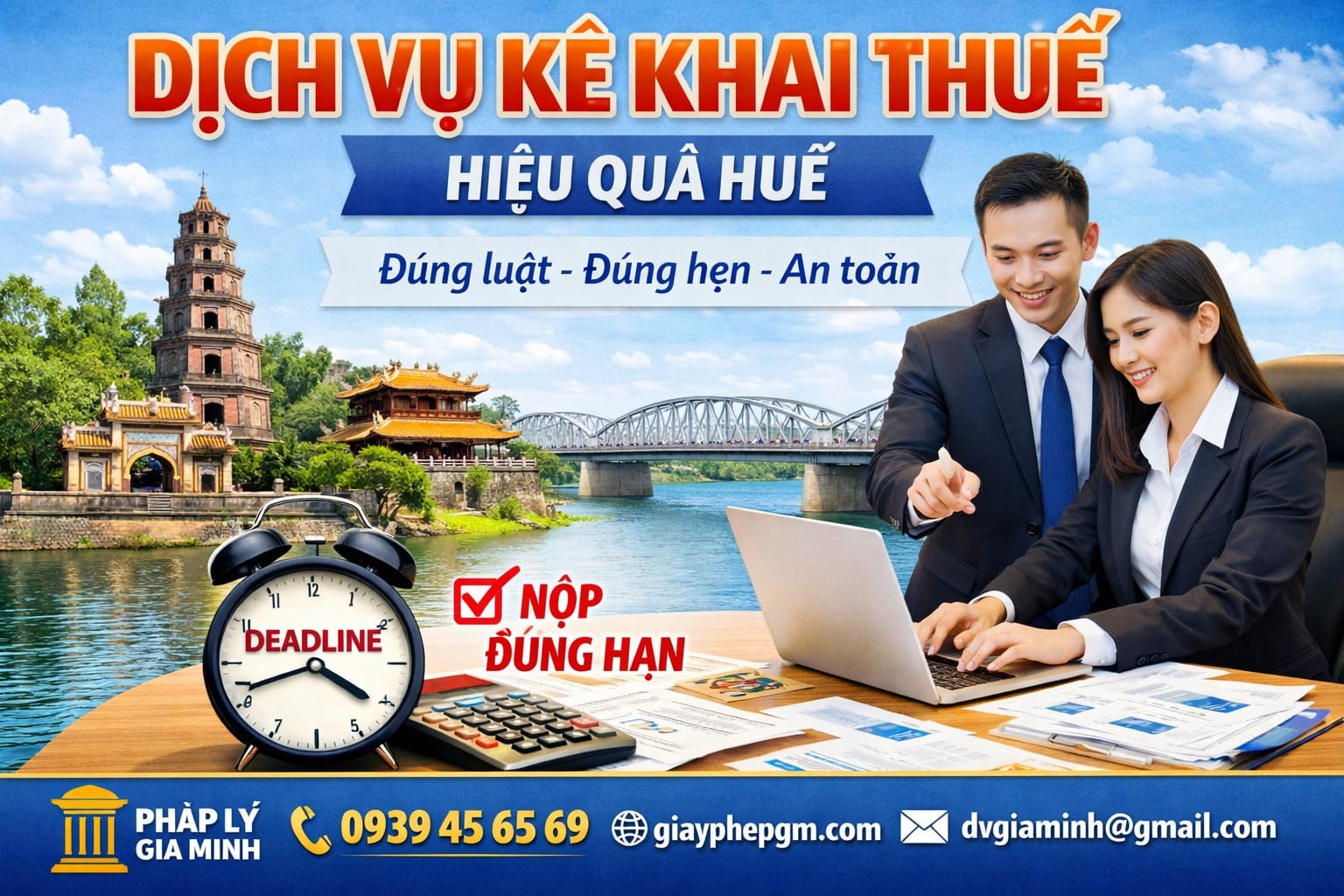 Dịch vụ khai thuế nhanh cho hộ kinh doanh tại Huế