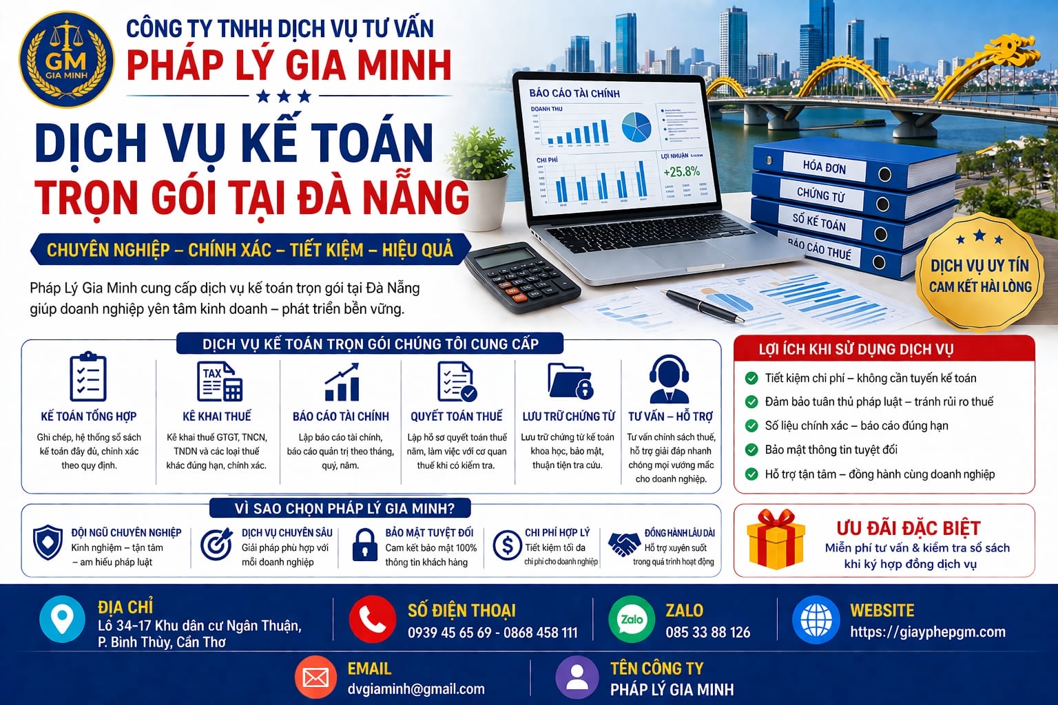 Dịch vụ khai thuế trọn gói tại Đà Nẵng