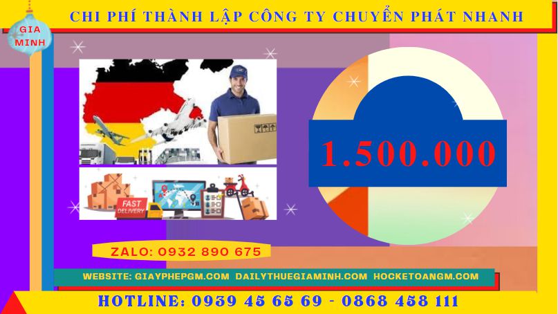 Thành lập công ty chuyển phát nhanh tại Quận Gò Vấp 5 Chi phí thành lập công ty chuyển phát nhanh trọn gói tại Quận Gò Vấp- TPHCM