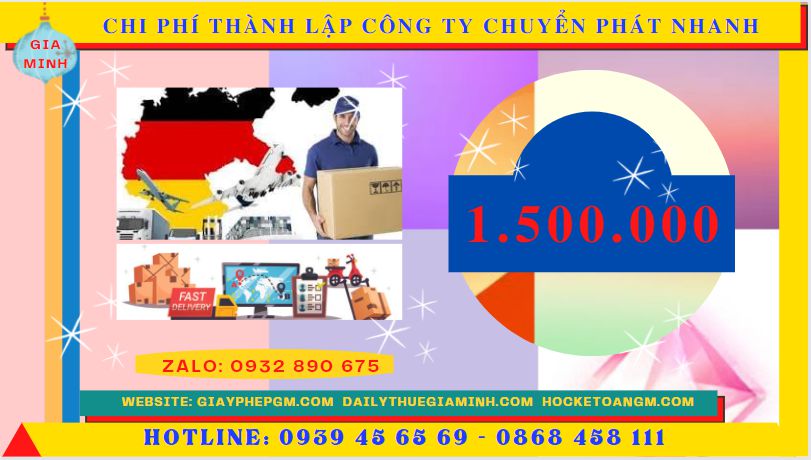 Chi tiết thủ tục thành lập công ty chuyển phát nhanh tại cần thơ 5 Chi phí thành lập công ty chuyển phát nhanh trọn gói tại Cần Thơ