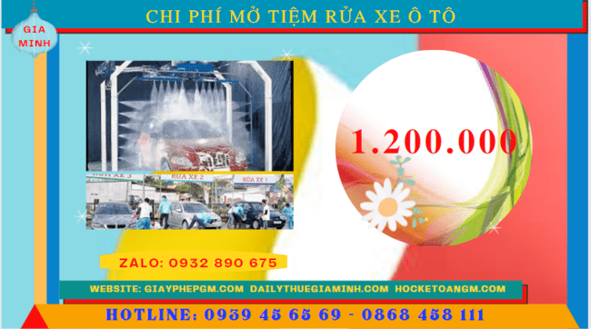 MỞ TIỆM RỬA XE Ô TÔ TẠI QUẬN BÌNH TÂN - TPHCM 5 Mở tiệm rửa xe ô tô cần bao nhiêu tiền tại Quận Bình Tân - TPHCM