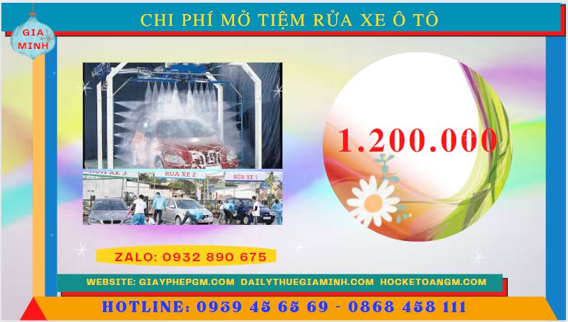 Mở tiệm rửa xe ô tô tại quận ninh kiều 5 Mở tiệm rửa xe ô tô cần bao nhiêu tiền tại Quận Ninh Kiều