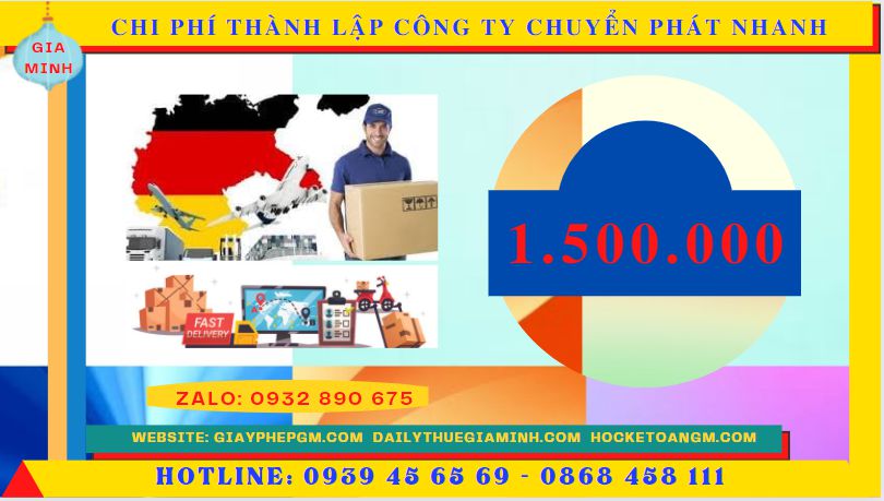 Chi phí thành lập công ty chuyển phát nhanh trọn gói tại Bắc Cạn