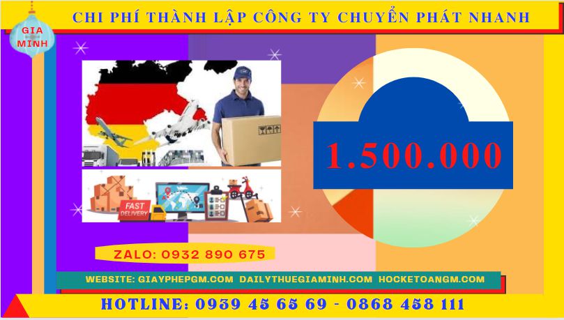 Thành lập công ty chuyển phát nhanh tại bạc liêu 5 Chi phí thành lập công ty chuyển phát nhanh trọn gói tại Bạc Liêu
