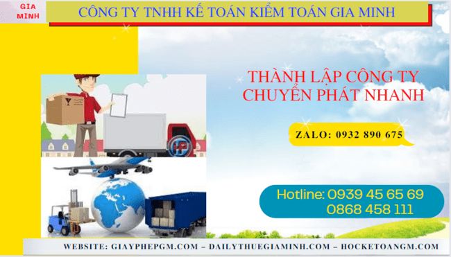 Thủ tục điều kiện thành lập công ty chuyển phát nhanh tại Đà Nẵng