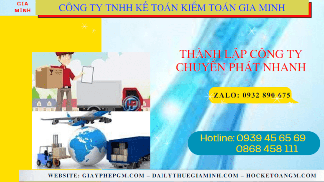 Thành lập công ty chuyển phát nhanh tại Bình Thuận đúng quy định – thủ tục nhanh 10 Thủ tục điều kiện thành lập công ty chuyển phát nhanh tại Bình Thuận