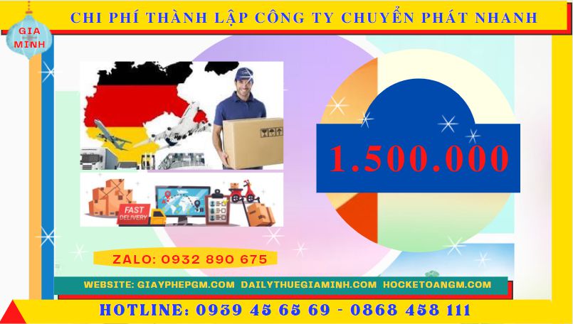 Thành lập công ty chuyển phát nhanh tại bình phước 5 Chi phí thành lập công ty chuyển phát nhanh trọn gói tại Bình Phước