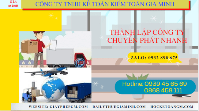 Thành lập công ty chuyển phát nhanh tại điện biên 6 Thủ tục điều kiện thành lập công ty chuyển phát nhanh tại Điện Biên