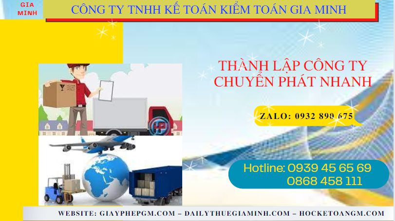 Thủ tục điều kiện thành lập công ty chuyển phát nhanh tại Gia Lai