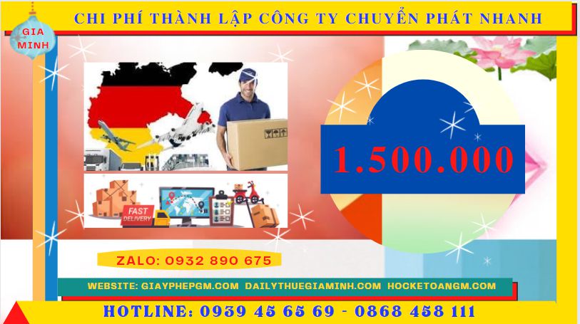 Thành lập công ty chuyển phát nhanh tại đồng nai 4 Chi phí thành lập công ty chuyển phát nhanh trọn gói tại Đồng Nai