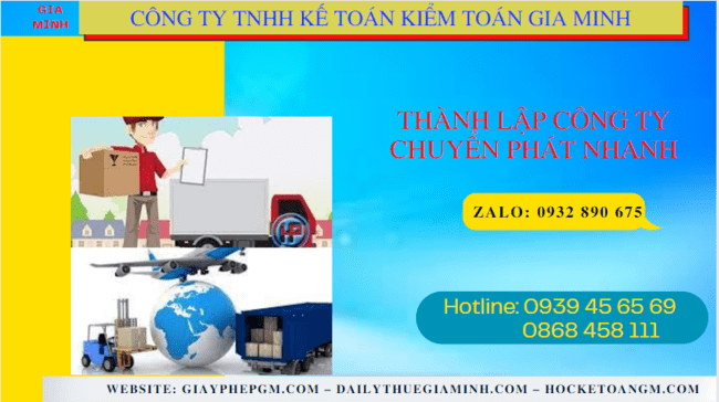Thành lập công ty chuyển phát nhanh tại hải dương 6 Thủ tục điều kiện thành lập công ty chuyển phát nhanh tại Hải Dương