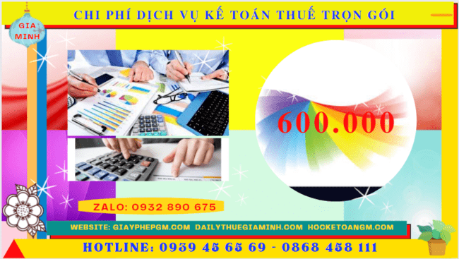 DỊCH VỤ KẾ TOÁN THUẾ TRỌN GÓI UY TÍN NHẤT TẠI BẮC GIANG 5 Bảng giá dịch vụ kế toán thuế trọn gói tại Bắc Giang