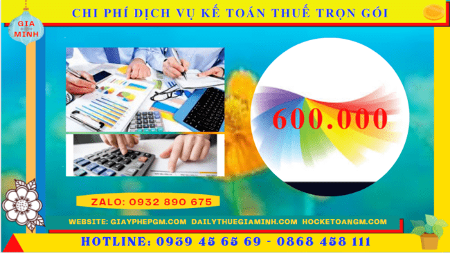 Bảng giá dịch vụ kế toán thuế trọn gói tại Quảng Nam