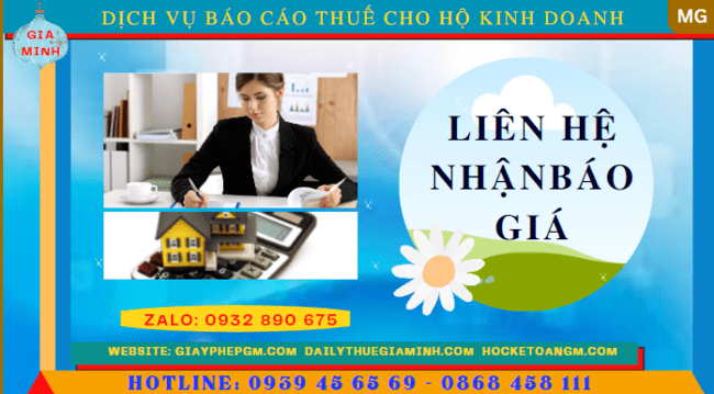 Dịch vụ báo cáo thuế cho hộ kinh doanh tại Sơn La 5 Bảng giá dịch vụ kế toán thuế trọn gói tại Sơn La