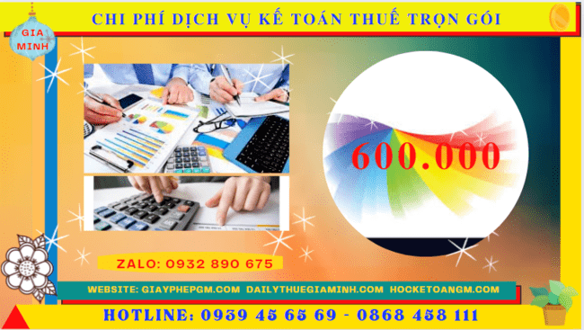 DỊCH VỤ KẾ TOÁN THUẾ TRỌN GÓI UY TÍN NHẤT TẠI TP HƯNG YÊN 5 Bảng giá dịch vụ kế toán thuế trọn gói tại TP Hưng Yên