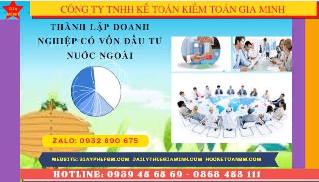 THÀNH LẬP DOANH NGHIỆP CÓ VỐN ĐẦU TƯ NƯỚC NGOÀI TẠI CÀ MAU 4 Cách thành lập công ty có vốn đầu tư nước ngoài tại Cà Mau