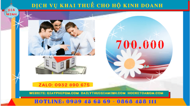 Chi phí dịch vụ khai thuế cho hộ kinh doanh tại Hải Dương