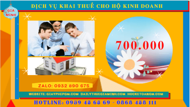 Dịch vụ khai thuế cho hộ kinh doanh tại Hải Phòng 5 Chi phí dịch vụ khai thuế cho hộ kinh doanh tại Hải Phòng