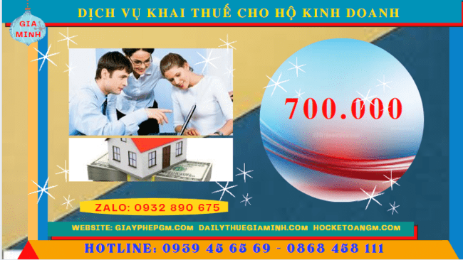 Dịch vụ khai thuế cho hộ kinh doanh tại Sơn La 5 Chi phí dịch vụ khai thuế cho hộ kinh doanh tại Sơn La