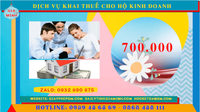 Dịch vụ khai thuế cho hộ kinh doanh tại Thái Nguyên 5 Chi phí dịch vụ khai thuế cho hộ kinh doanh tại Thái Nguyên
