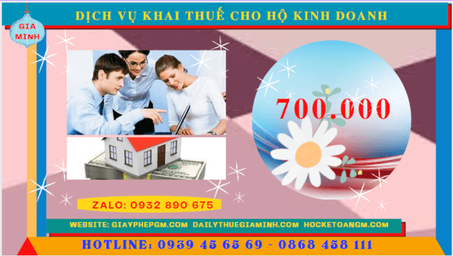Dịch vụ khai thuế cho hộ kinh doanh tại Thừa Thiên Huế 5 Chi phí dịch vụ khai thuế cho hộ kinh doanh tại Thừa Thiên Huế