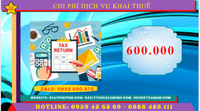 DỊCH VỤ KHAI THUẾ THỪA THIÊN HUẾ 5 Chi phí kế toán thuế trọn gói giá rẻ tại Thừa Thiên Huế