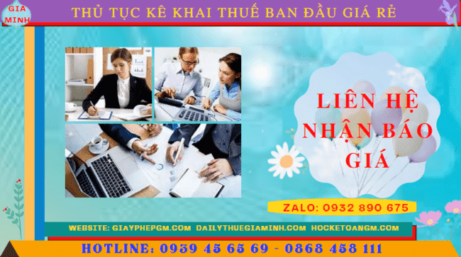 Chi phí khai thuế ban đầu cho doanh nghiệp mới thành lập tại Điện Biên
