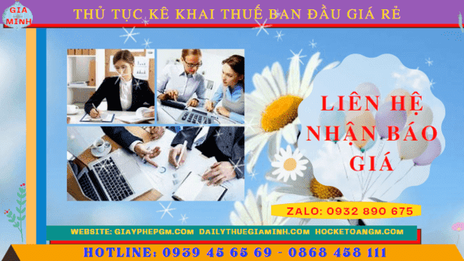 Chi phí khai thuế ban đầu cho doanh nghiệp mới thành lập tại Gia Lai