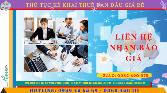 Chi phí khai thuế ban đầu cho doanh nghiệp mới thành lập tại Long An