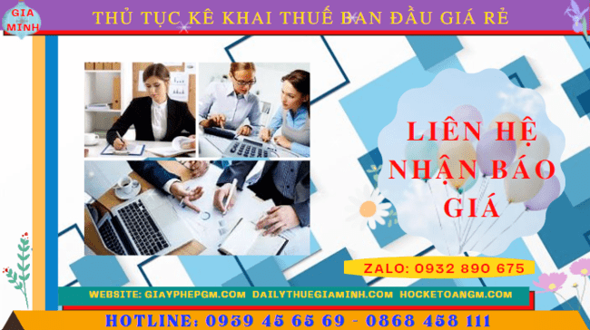 Chi phí khai thuế ban đầu cho doanh nghiệp mới thành lập tại Phú Yên