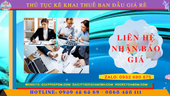 Chi phí khai thuế ban đầu cho doanh nghiệp mới thành lập tại Sơn La