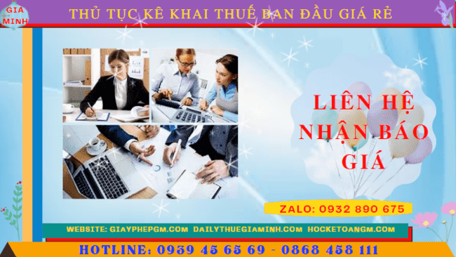 Chi phí khai thuế ban đầu cho doanh nghiệp mới thành lập tại Thanh Hóa