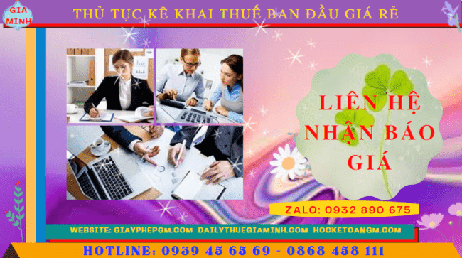Chi phí khai thuế ban đầu cho doanh nghiệp mới thành lập tại Quận Ninh Kiều